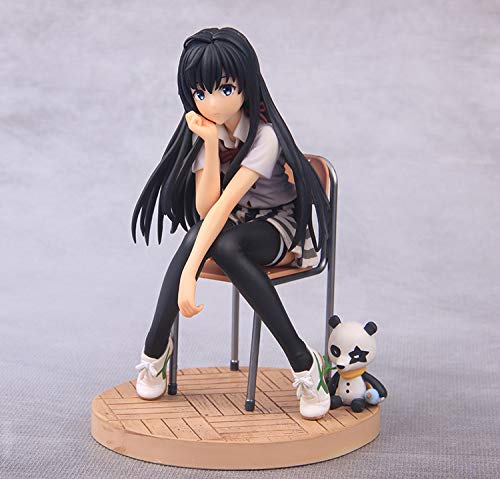 Keibek Accessories 14Cm Anime Deluxe Version My Teen Romantic Comedy Snafu Yukinoshita Yukino With Accessories Seated Pretty Girls Pvc Action Figure Adult Toys Collection Model Statue Doll Gif #TOP2