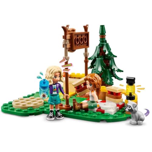 Friends Tiro con l'Arco al Campo Avventure, Giochi Sportivi per Bambine e Bambini da 6 Anni in su con Arco e Frecce Giocattolo, 2 Mini Bamboline e un Procione, Idee Regalo di Compleanno 42622 - Lego - Immagine 3