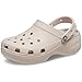 Crocs Women's Classic Platform Clog 38-39 EU Quartz