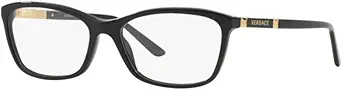 Versace VE3186 Cat-eye Eyeglasses for Women + Bundle with Eyewear Care Kit