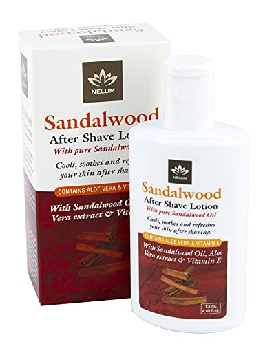 Nelum Sandalwood Aftershave Lotion, 120 ml