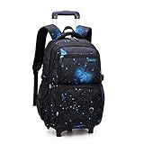 EKUIZAI Starry Sky Kids Backpack Primary School Bookbag Elementary Students Daypack Knapsack for Teens