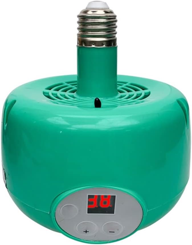 Reptile Heater Farm Animal Healthy Bulbs Warm Light for Chicken Piglet Dog Pet Thermostatic Temperature Controller Heater 220V (Color : Blue)