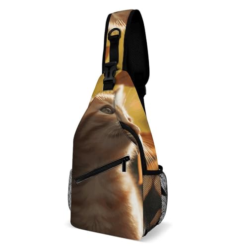 Mochila bandolera deportiva casual para senderismo miniatura 1