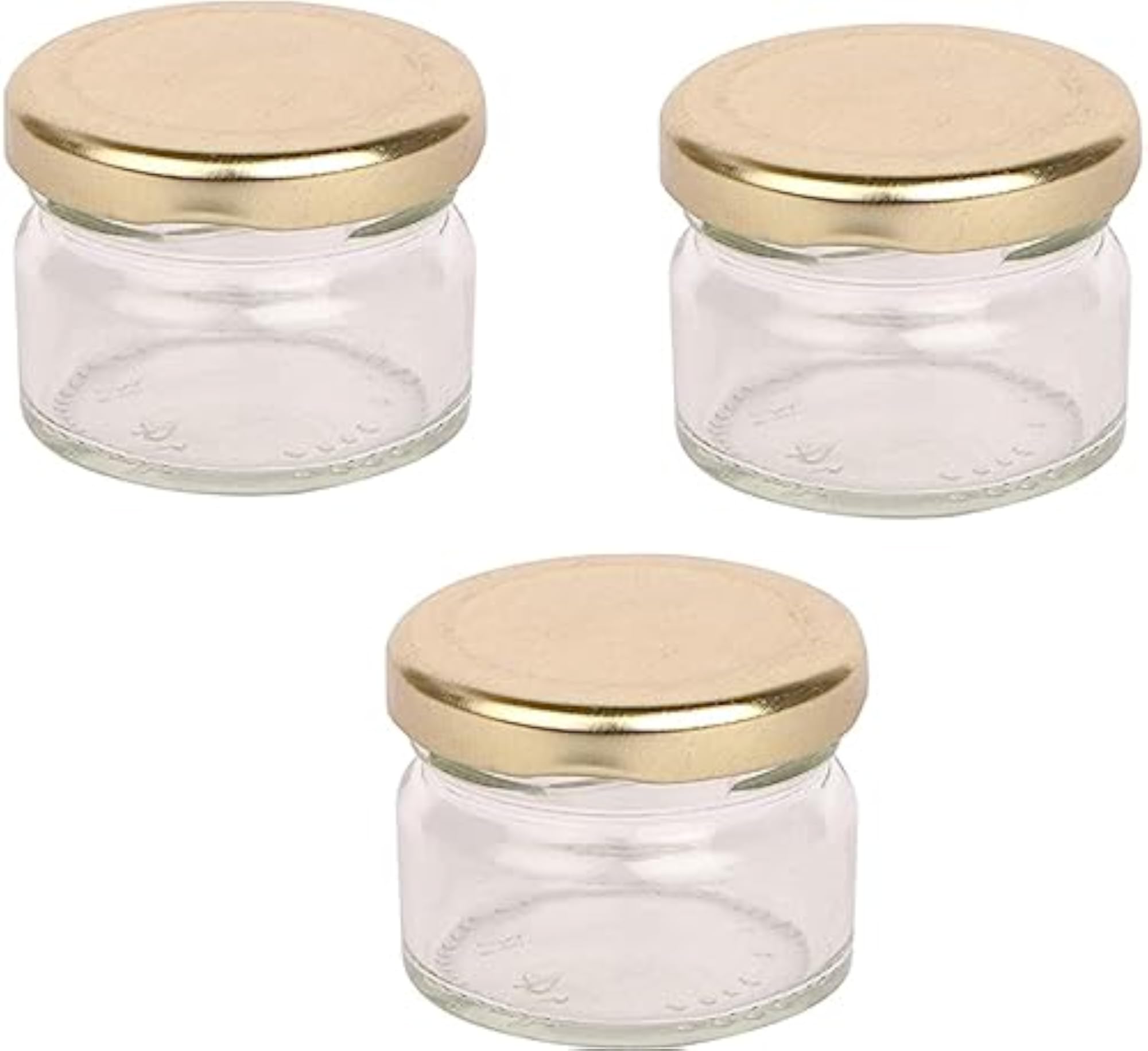 Versatile Glass Container Jar for Kitchen & Home Organization, Pack of 6