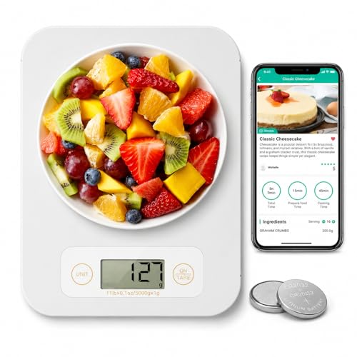 URAMAZ Food Scale with Nutritional Calculator