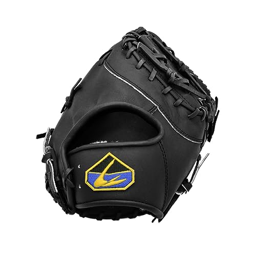 LINDSPORTS 硬式用 北米ステアハイド 硬式ファーストミット 右投用 黒 5枚目