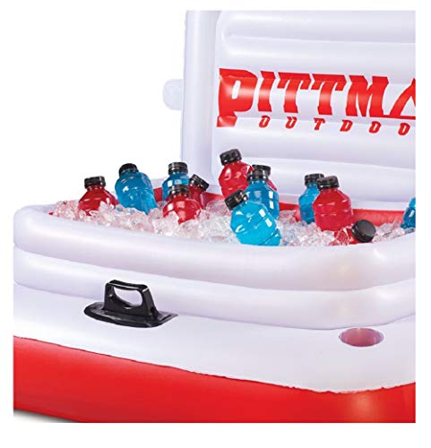 Pittman Outdoors Floating Ice Chest, Large, Cool Drifter Cooler, Holds 72 Cans, Multi-Colored #TOP3