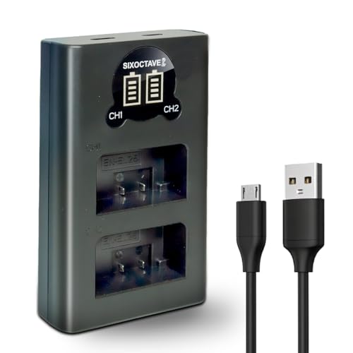 Amazon.co.jp: SIXOCTAVE EN-EL25 EN-EL25a ニコン 用 デュアル USB