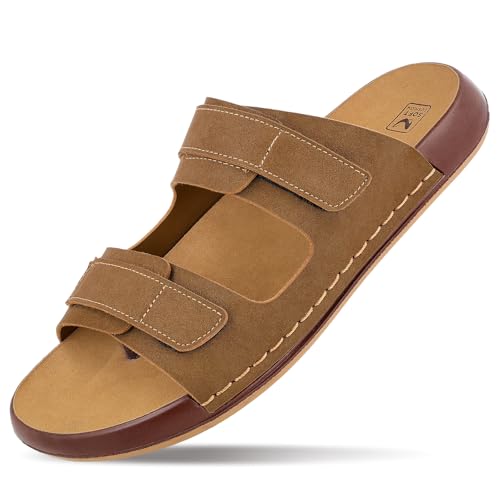 Image of WALKAROO Men's Fashion Sandals with Cushion Sole - WGP53283