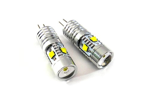 RZG 2 x biała żarówka HP24W HPY24W G4 50 W LED światło boczne do jazdy dziennej DRL dla C5 3008 5008