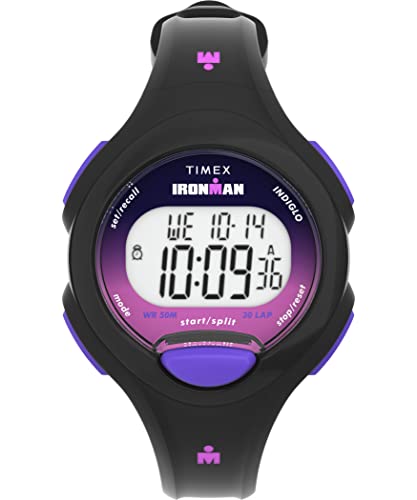Timex Women's Ironman Triathlon Essential 34mm Watch - Black Strap Digital Dial Black Case