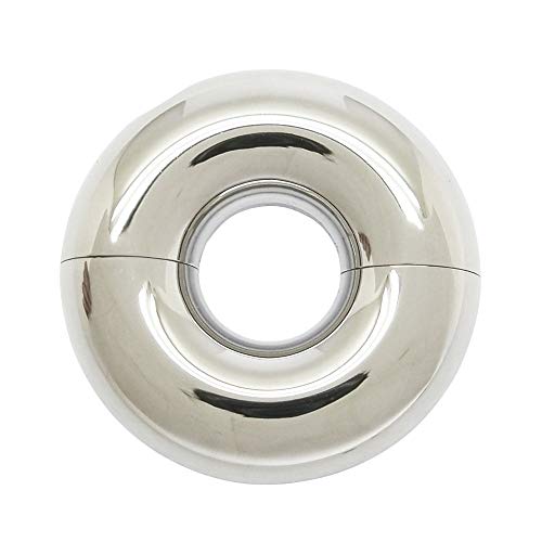 ACECHANNELEU Edelstahl Ringe Piercing Ringe Tribal Ringe Damen Herren Ringe Ringe Nase Lippe Ohr Piercing Ring (TDR 12mm x 10mm) Cover