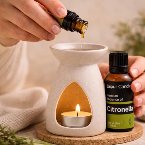 Image of Fragrance Oil | 30 ml | Aroma Oil for Home Fragrance | Best for Aromatherapy | Use in Diffusers, Candles, Air Fresheners (30ML, Citronella)