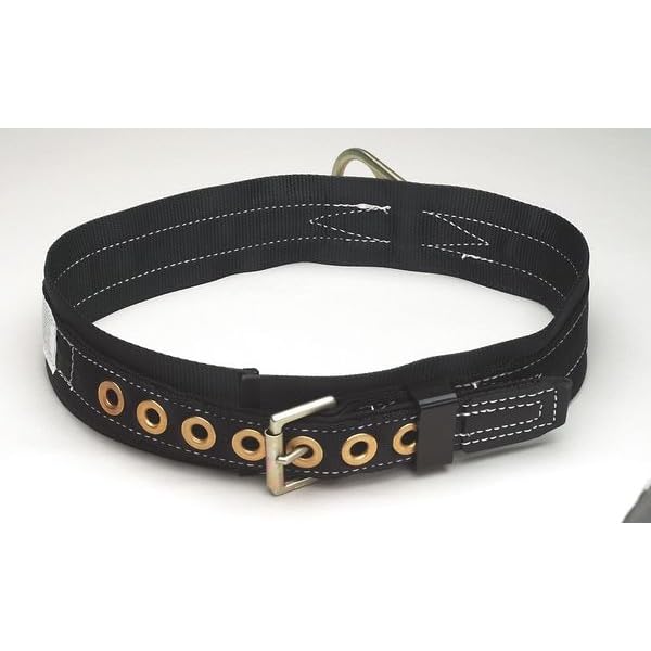 Image of Miller Single D-Ring Lined Body Belt with 1-3 /4-Inch Webbing, Small (123N /SBK)