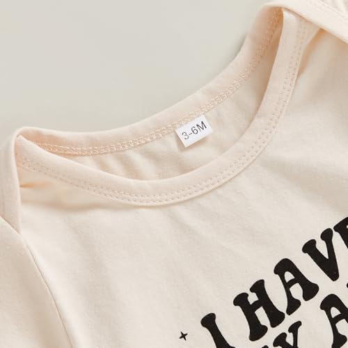 Canis Infant Newborn Baby Boy Girl Funny Auntie Bodysuit Romper Short Sleeve Letters Print Jumpsuit3