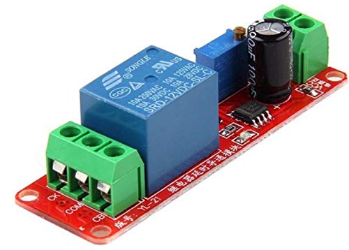 Image of Robocraze Ne555 DC12V Digital Delay Timer | Relay Timer Module Switch | Adjustable 0 To 10 Seconds (Pack of 1)