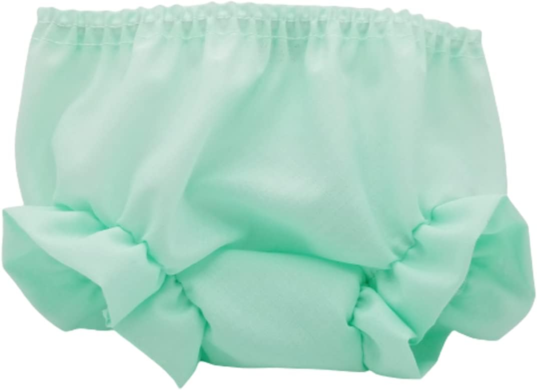 I.C. Collections Baby Double Seat Diaper Cover with Ruffle Edging (Style 163)