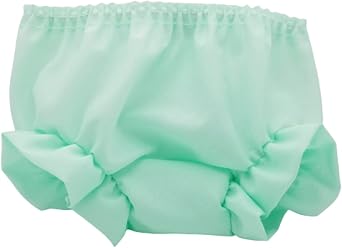 I.C. Collections Baby Double Seat Diaper Cover with Ruffle Edging Style 163