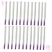 FRCOLOR 100pcs Nail Extension Fiber for Manicure Fiberglass Tips for Salon Home Use Easy Application Lightweight and Comfortable for Custom Nail Shapes