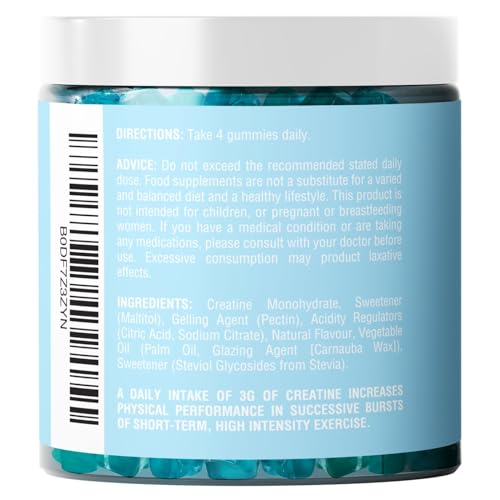 Joyi Creatine Gummies 5000mg Creatine Monohydrate Men + Women Workout Supplement - Image 2