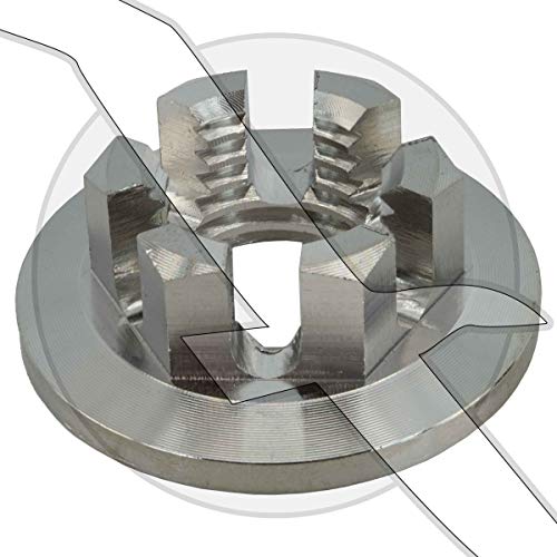 Volvo Penta Folding Propeller Prop Castle Nut 852044