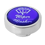 GG Grand General 96584 1-3/16 Inches Aluminum Dashboard Knob with Purple Wiper/Washer Sticker