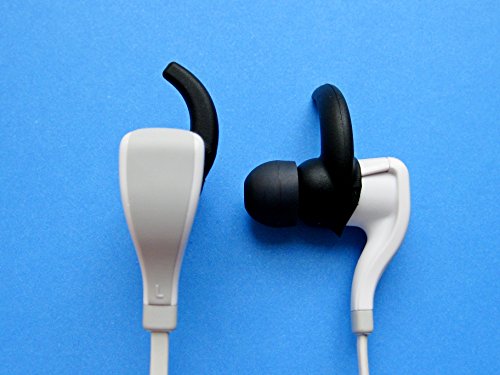 12Pcs (B-Rd-Stb) Round And Stabilizers Replacement Set Eartips Earbuds Compatible With Plantronics Backbeat Go 2 Wireless In Ear Earphones/Headphones #TOP7