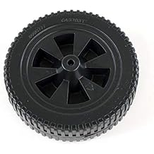 Wheel 7 Inch Plastic Black Blow Molded G437-0037-W1
