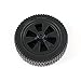 Wheel 7 Inch Plastic Black Blow Molded (G437-0037-W1)