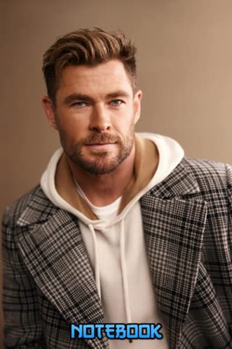 Notebook : Chris Hemsworth Notebook For Fan , Boys, Girls, Great Gift, Thankgiving Notebook , Office Supplies #587