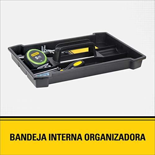 Stanley Caixa de Ferramentas 22 Pol, Caixa Fabricada em Polipropileno Com Fechos em Alumínio. Ideal