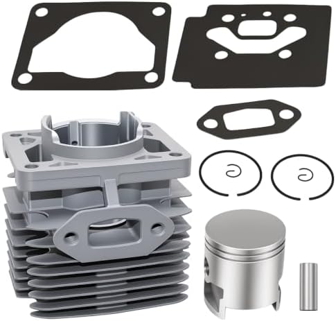 502848701 150BF Cylinder Piston Kit For Husqvarna 150BF 150BT 350BF 350BT For Jonsered BB2250 Backpack Leaf Blower Motor Rebuild Set Replaces 502848701