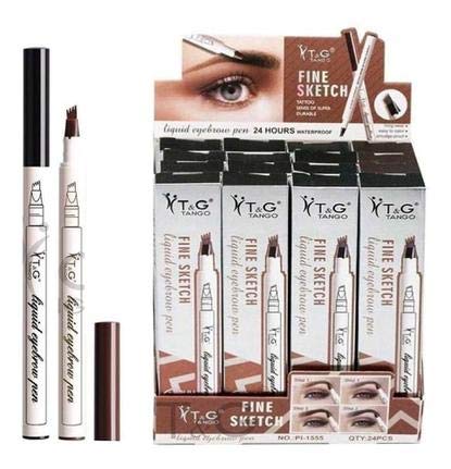 Caneta Lápis Microblading Tebori Sobrancelha Fio a Fio (preto)