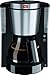 Produktbild Melitta Look DeLuxe - Filterkaffeemaschine - mit Glaskanne - Tropfstopp - 10 Tassen - Schwarz (1011-06)