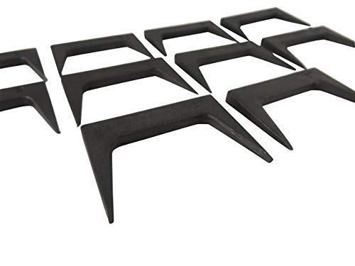 Taytools 500030 Pack Of 10 Each 2 Inch Pinch Dogs With Square Back And Tapered Legs #TOP2