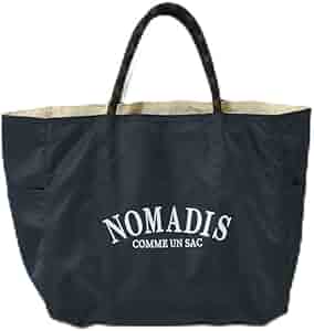 Amazon | [アダムエロペ] NOMADIS for 別注 SAC2 W TOTE BAG ネイビー