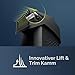 Philips Barttrimmer Serie 3000 mit Lift & Trim-Technologie (Modell BT3206/14)
