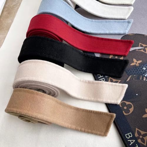 Women Woolen Overcoat Waist Belt,74inch Long Enough Coat Belt Soft Belt,Durable Wide Waist Belt4