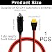XT60 Car Charger Cable, Car Charger, Xt60 Extension Cable, Adapter for ECOFLOW DELTA 2/3 River, 3/2 MAX Power Station, Bluetti EB55 AC70 Anker, SOLIX C200 C300 C1000 F2000 Solar Generator