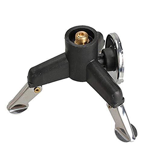 Stylisches Stand-Alone-Kamerastativ Dreieck DREI-Bein-Transferkopf Camping Gasflasche Screwgate Herd Adapter Bietet einen stabilen