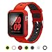 Pantheon Compatible Apple Watch Band 38mm 40mm Silicone Built in Bumper - Waterproof Sport Strap Series 4 3 2 1