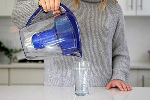 Santevia Water Systems Alkaline Water Pitcher (Blue) #TOP2