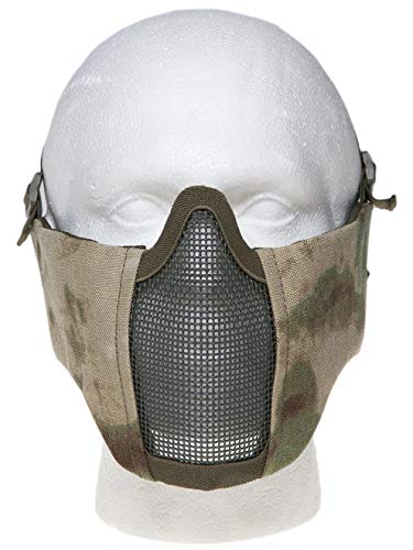 Nuprol Mask 6 - Tactical Half Face Mask; A-TACS Foliage Green