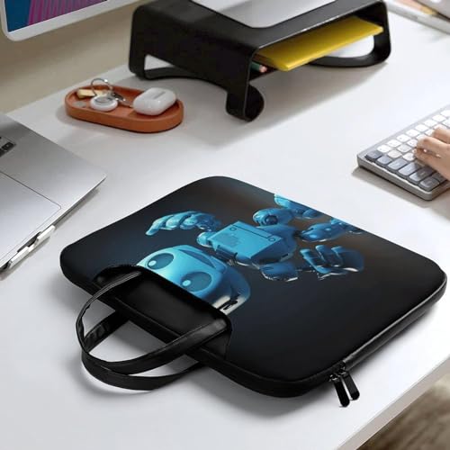 Bolso Porta Laptop Azul Impermeable 17 Pulgadas miniatura 6