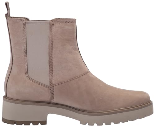 Timberland Timberland Women's Carnaby Cool Mid Chelsea Boot, Taupe Gray, 10 Medium