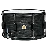 TAMA WP148BK-BOW - Tambor de Madera de Roble Negro (Black Oak Wrap), Serie de Carpintería, 14 x 8 pulgadas