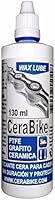 CeraBike WAXLUBE. LUBRICANTE Base Cera para Cadena con PTFE, Grafito Y Ceramica (130ML). WWW.CERABIKE.COM