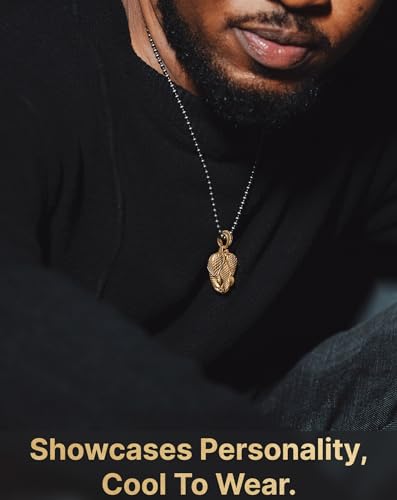 COPPERTIST.WU Rattlesnake Clip Pendant Necklace Snake Viking Amulet Pressable Fidget Jewelry Gift for Men Women Birthday2