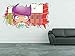 HUJL Stickers muraux Stickers muraux en vinyle personnalisés pour enfants Pinypon